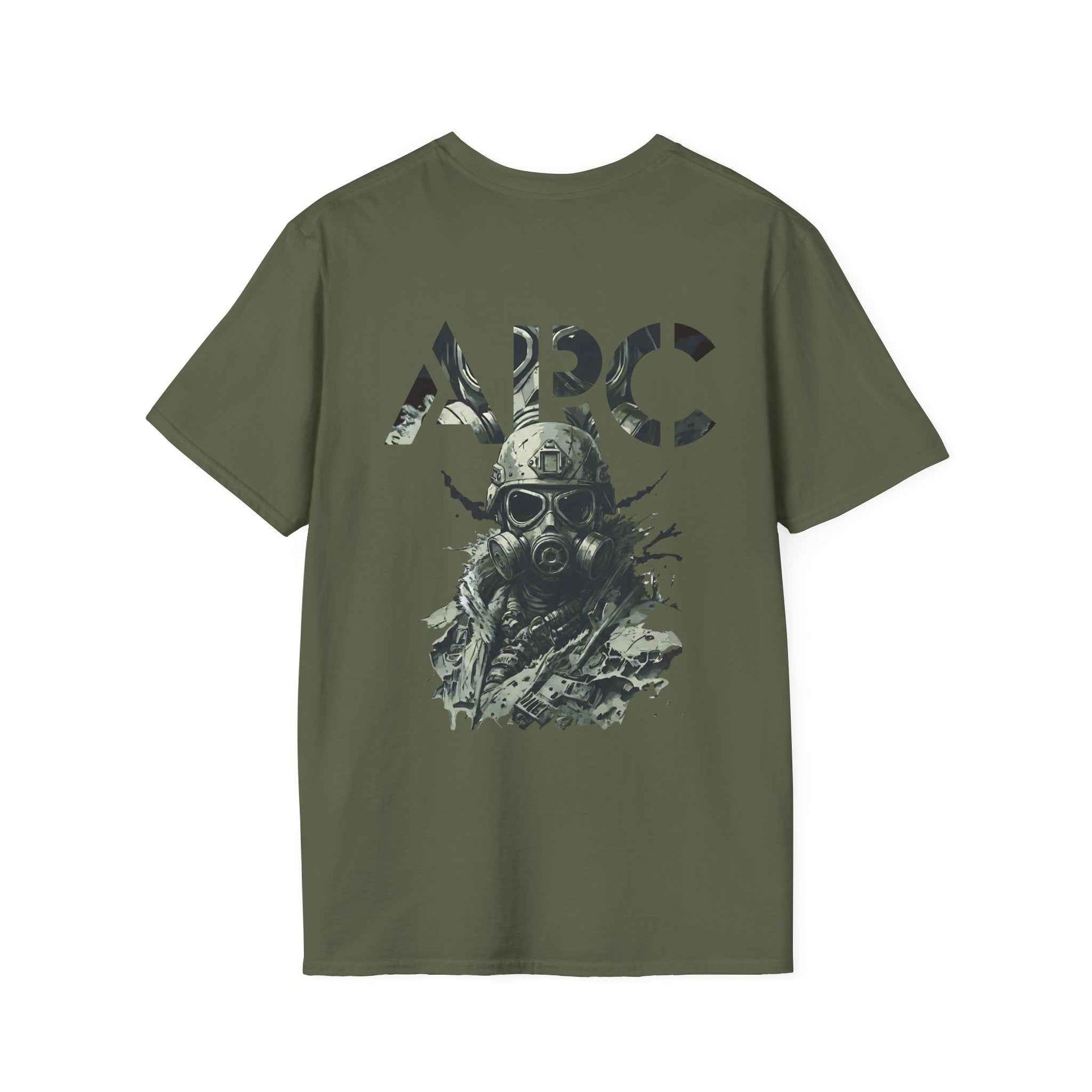 ARC Gas Mask Graphic T-Shirt — Post-Apocalyptic Military Streetwear