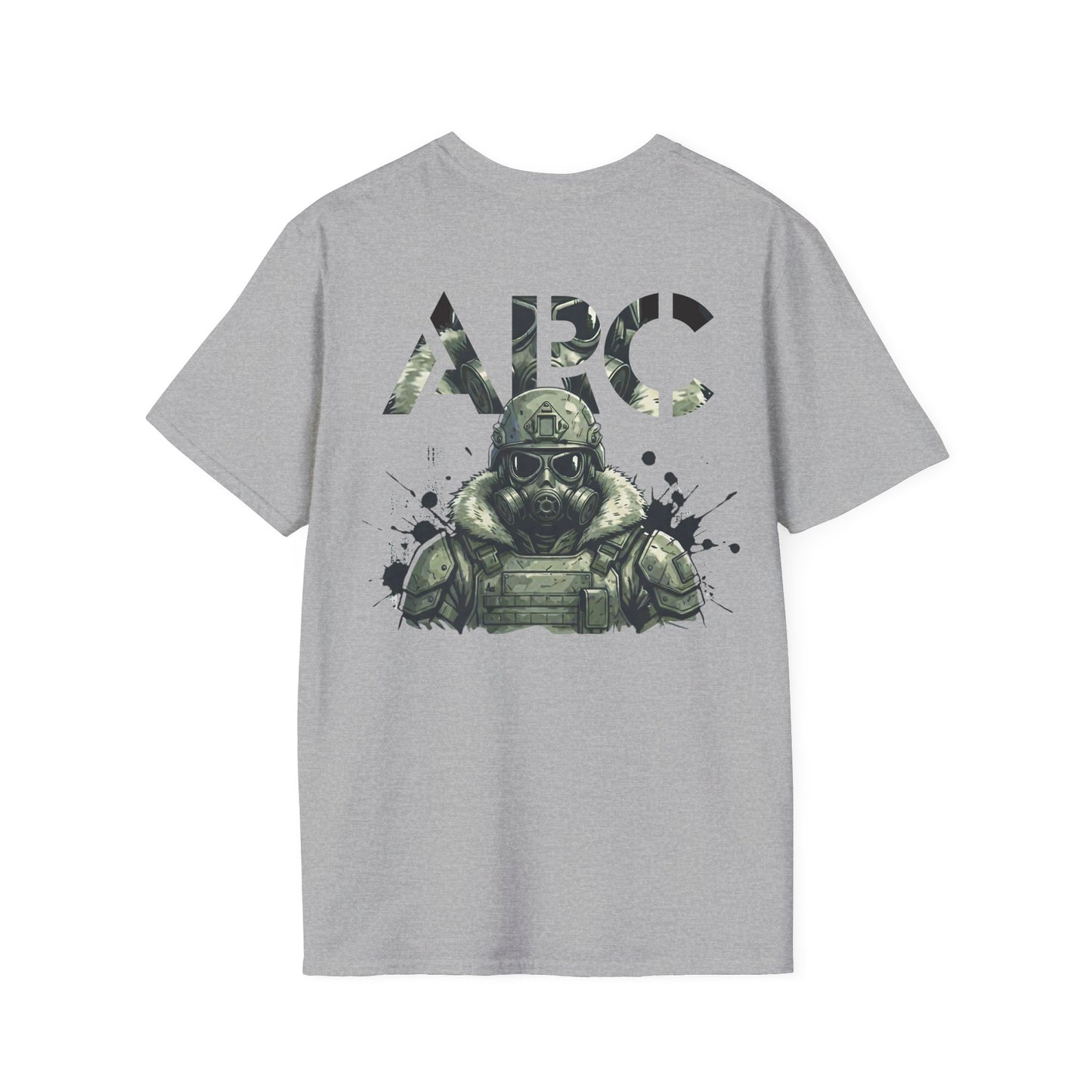 ARC Tactical Soldier T‑Shirt — Military Gas Mask Graphic Tee