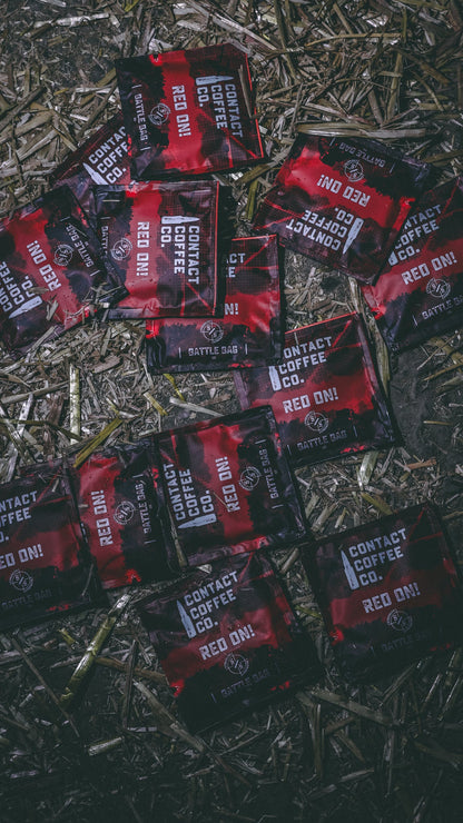 Single Serve Coffee Brew Bags | Red On!