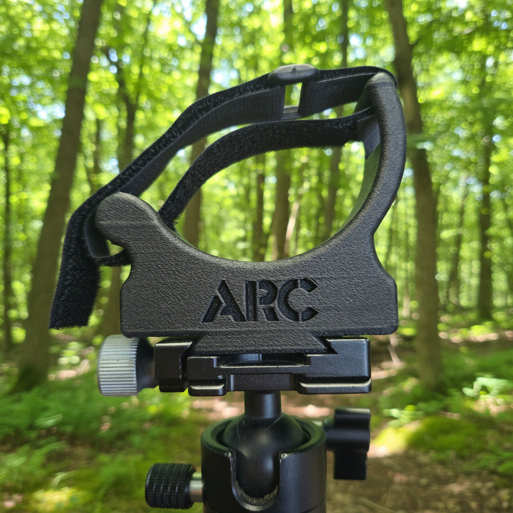 ARC ARCA-Mounted Universal 30mm-70mm Binoculars Holder