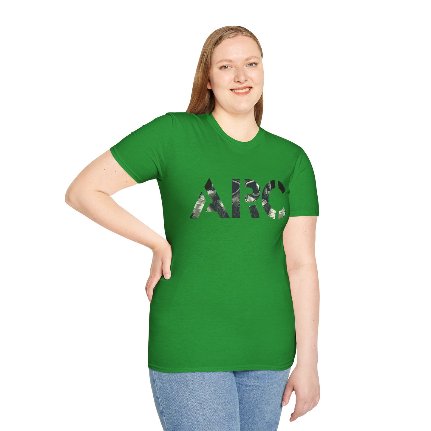 ARC Tactical Soldier T‑Shirt — Military Gas Mask Graphic Tee