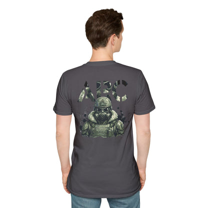ARC Tactical Soldier T‑Shirt — Military Gas Mask Graphic Tee