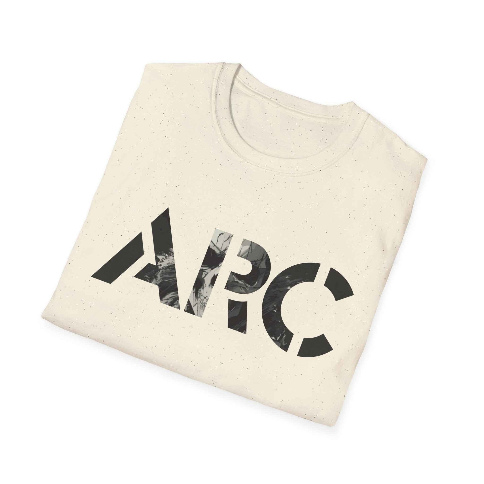 ARC Skull Graphic T‑Shirt — Grunge Military Skull Backprint
