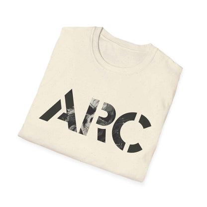 ARC Skull Graphic T‑Shirt — Grunge Military Skull Backprint