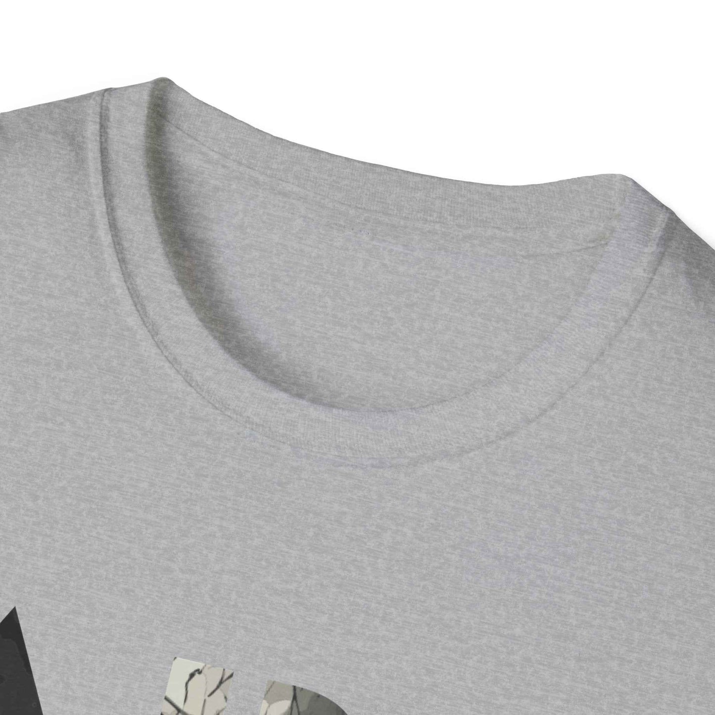 ARC Skull Graphic T‑Shirt — Grunge Military Skull Backprint
