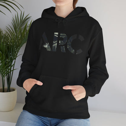 ARC Gas Mask Hoodie — Tactical Post-Apocalyptic Graphic Sweatshirt