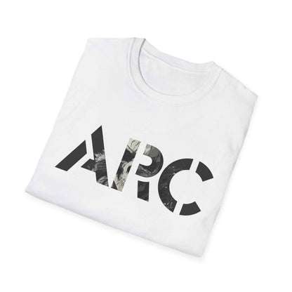 ARC Skull Graphic T‑Shirt — Grunge Military Skull Backprint