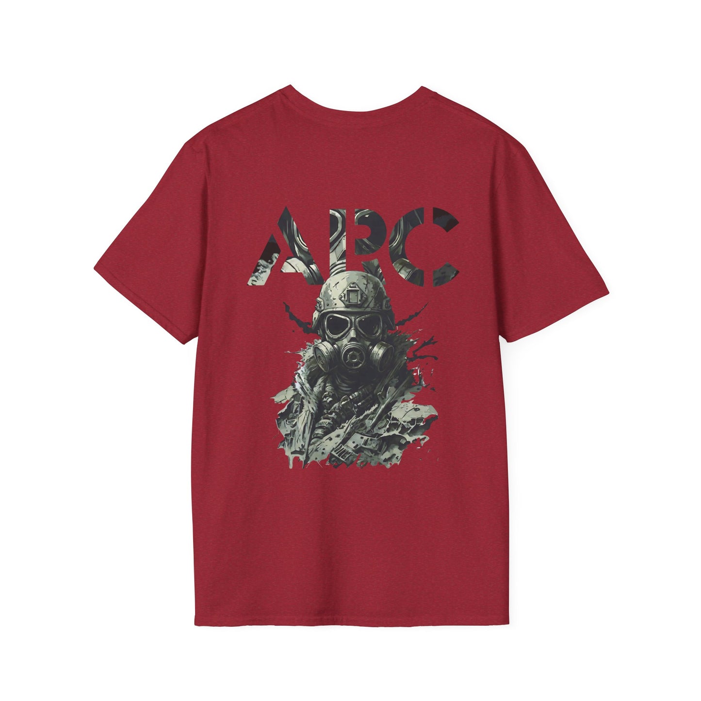 ARC Gas Mask Graphic T-Shirt — Post-Apocalyptic Military Streetwear