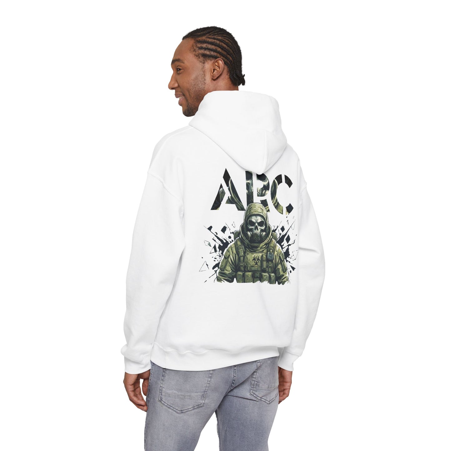 ARC Tactical Skull Hoodie — Military Camo Graphic Pullover
