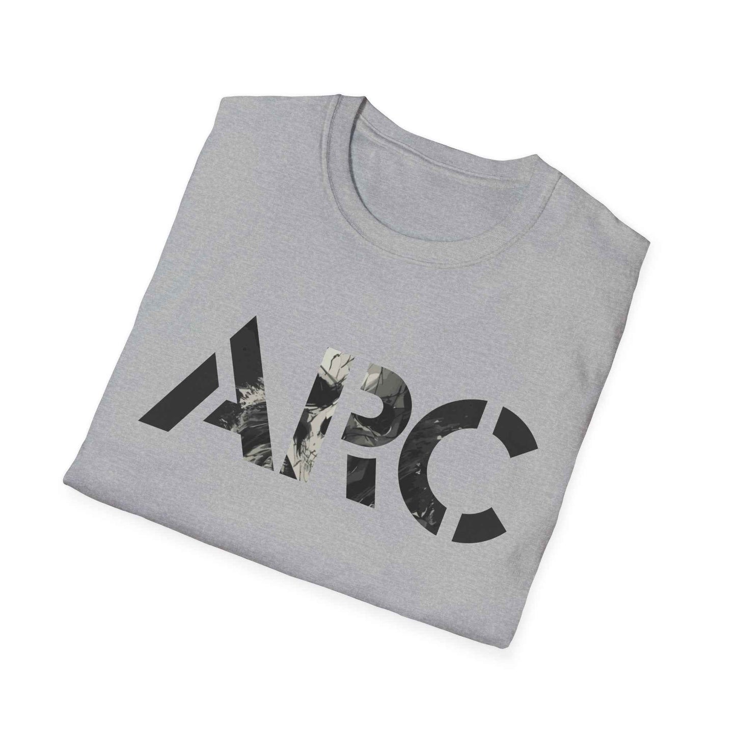 ARC Skull Graphic T‑Shirt — Grunge Military Skull Backprint