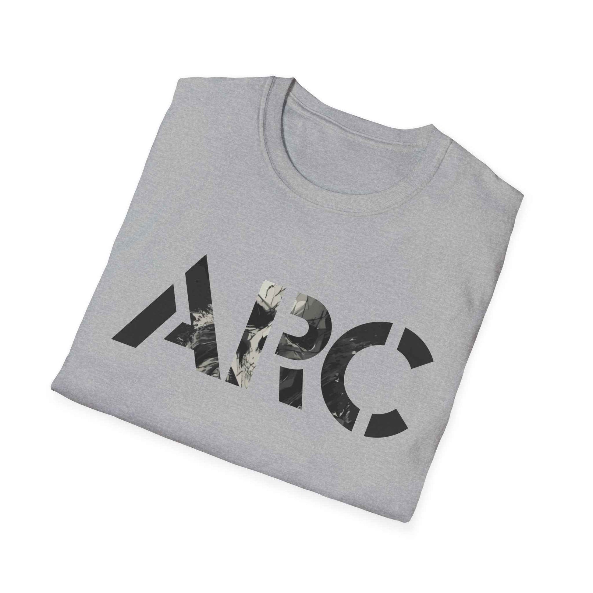 ARC Skull Graphic T‑Shirt — Grunge Military Skull Backprint
