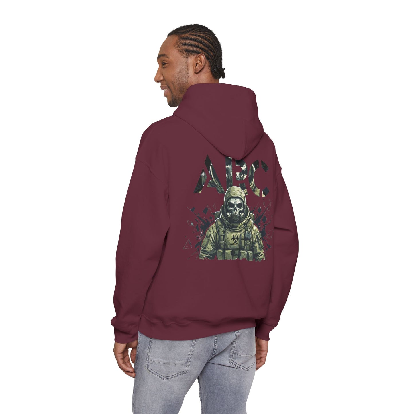 ARC Tactical Skull Hoodie — Military Camo Graphic Pullover