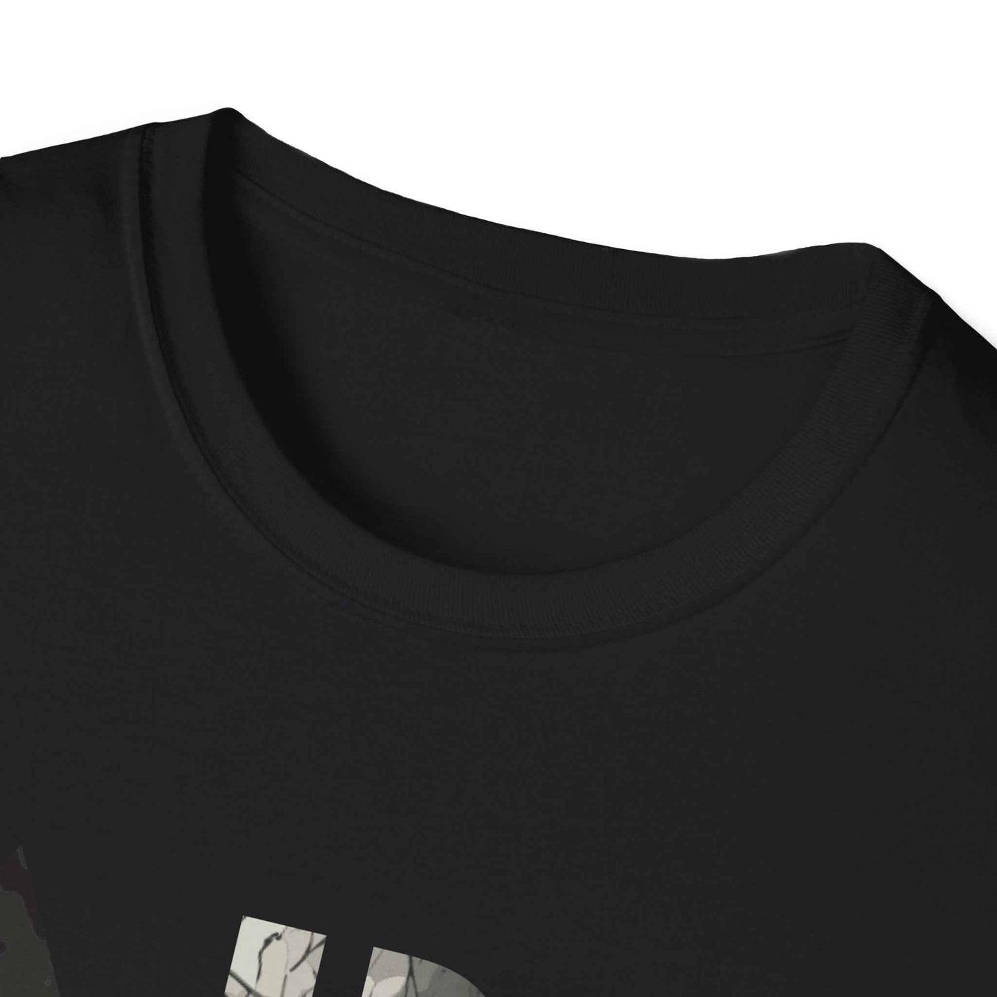 ARC Skull Graphic T‑Shirt — Grunge Military Skull Backprint