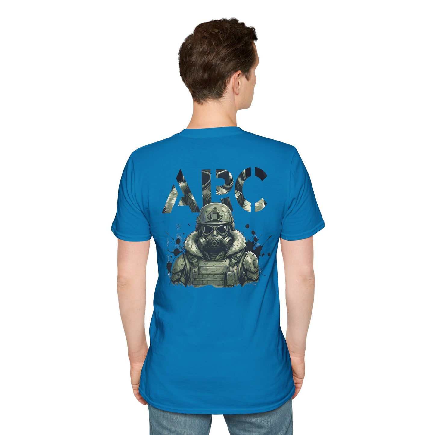 ARC Tactical Soldier T‑Shirt — Military Gas Mask Graphic Tee