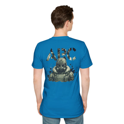 ARC Tactical Soldier T‑Shirt — Military Gas Mask Graphic Tee