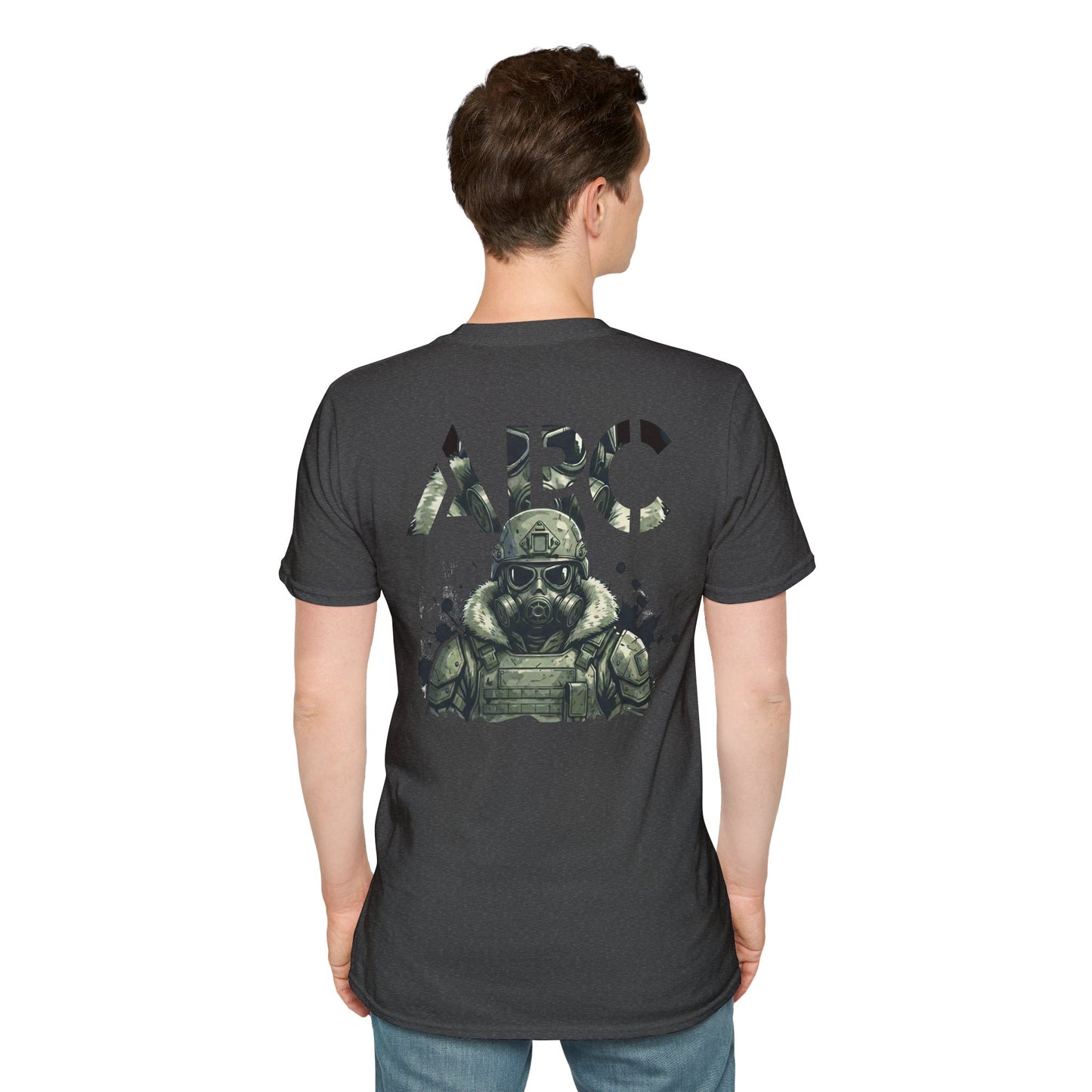 ARC Tactical Soldier T‑Shirt — Military Gas Mask Graphic Tee