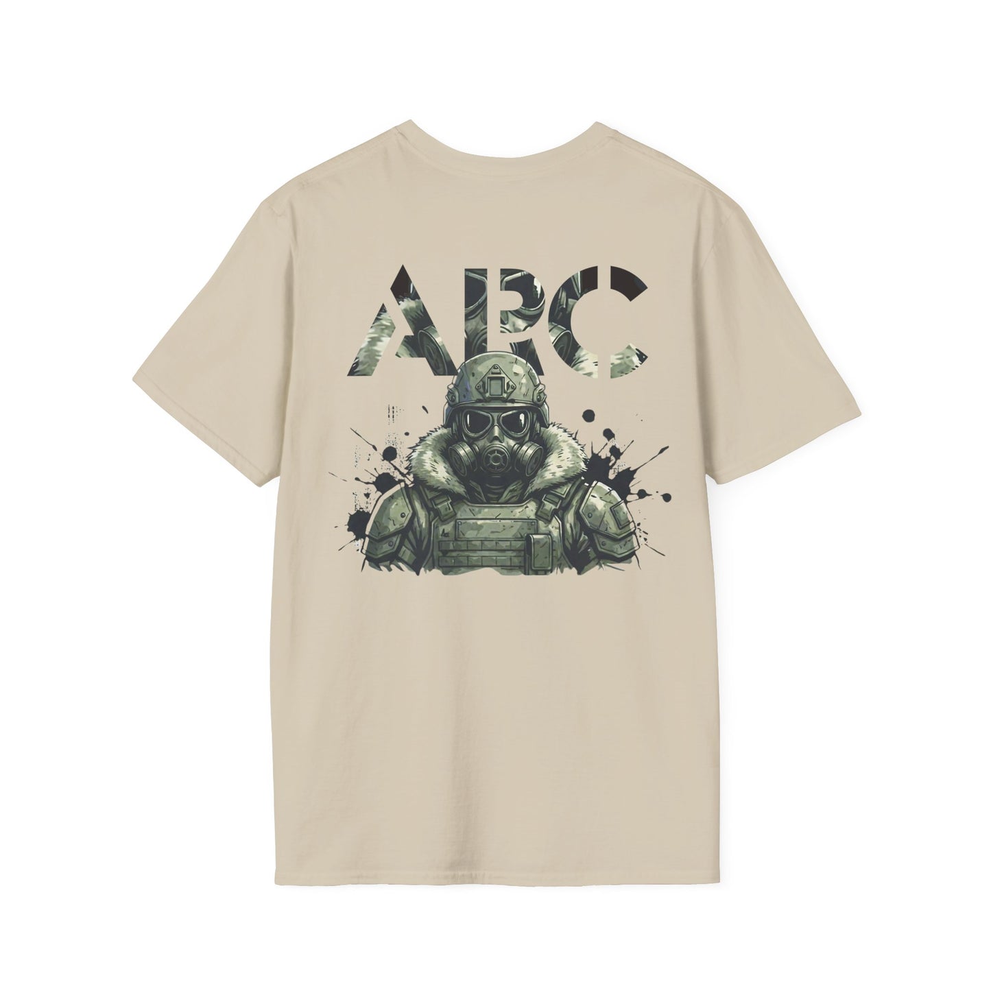 ARC Tactical Soldier T‑Shirt — Military Gas Mask Graphic Tee
