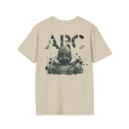 ARC Tactical Soldier T‑Shirt — Military Gas Mask Graphic Tee