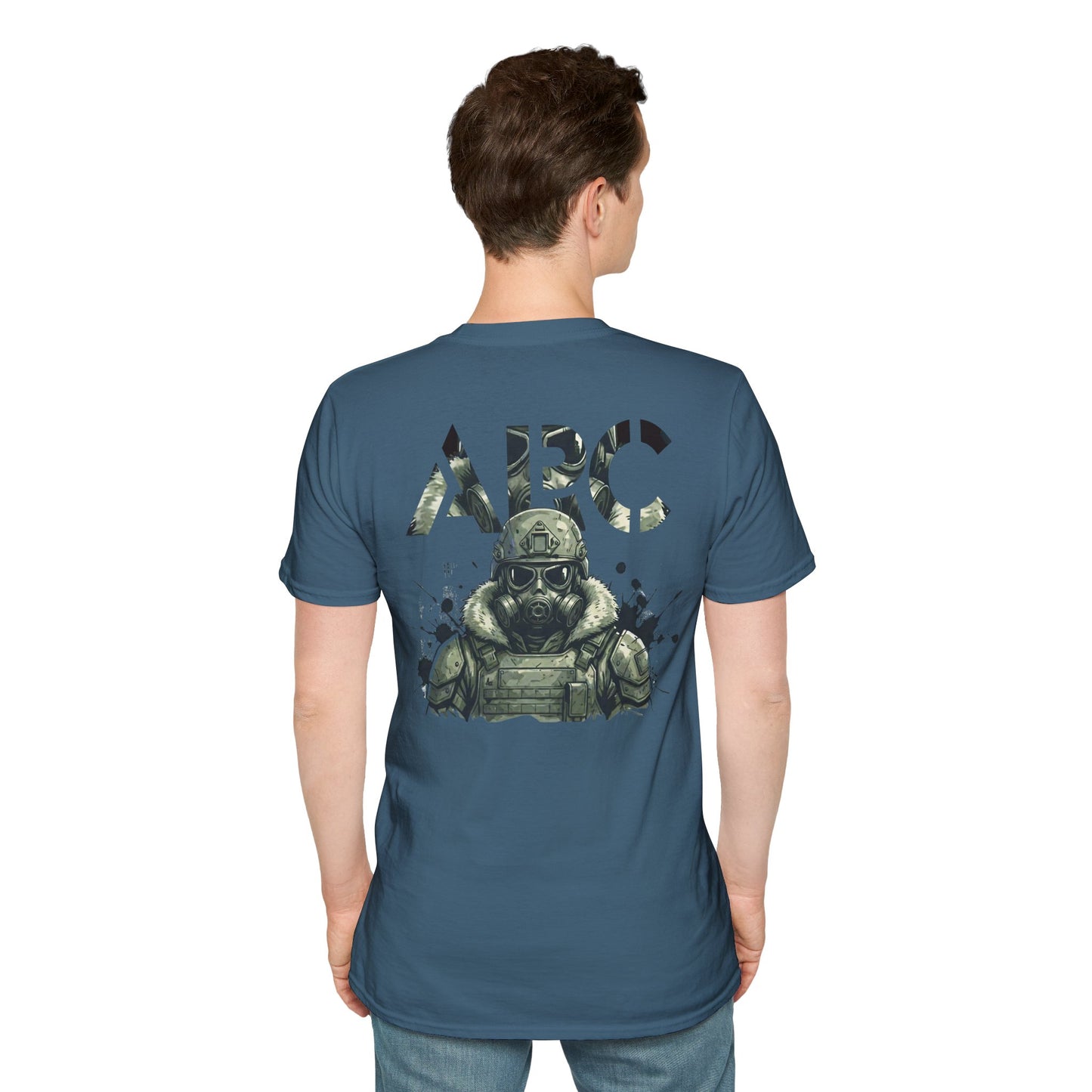 ARC Tactical Soldier T‑Shirt — Military Gas Mask Graphic Tee