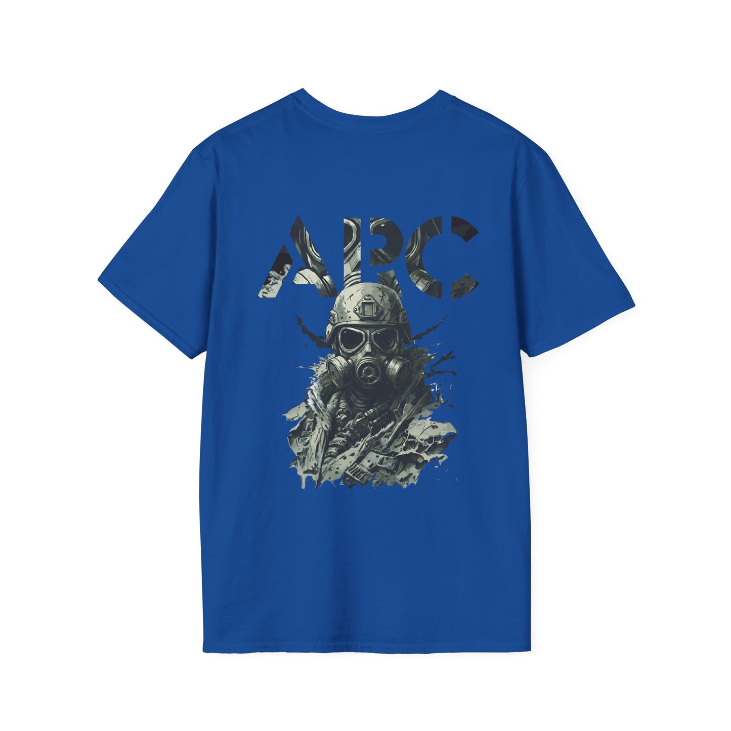ARC Gas Mask Graphic T-Shirt — Post-Apocalyptic Military Streetwear