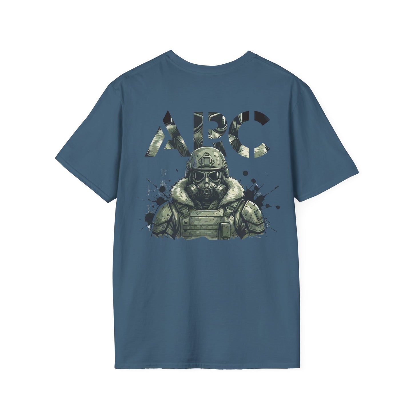 ARC Tactical Soldier T‑Shirt — Military Gas Mask Graphic Tee