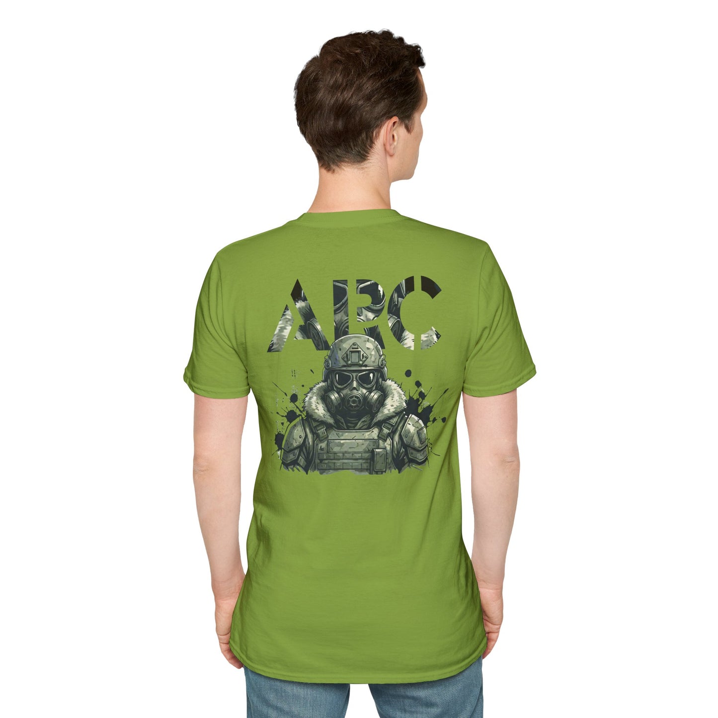 ARC Tactical Soldier T‑Shirt — Military Gas Mask Graphic Tee