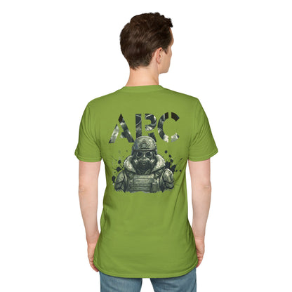 ARC Tactical Soldier T‑Shirt — Military Gas Mask Graphic Tee