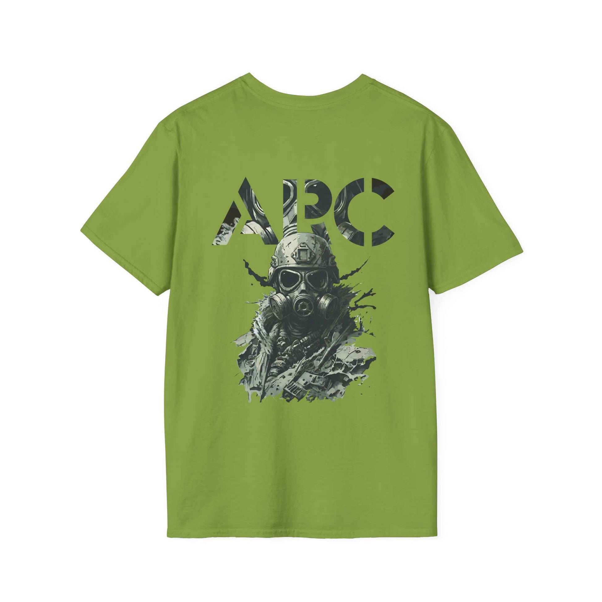 ARC Gas Mask Graphic T-Shirt — Post-Apocalyptic Military Streetwear