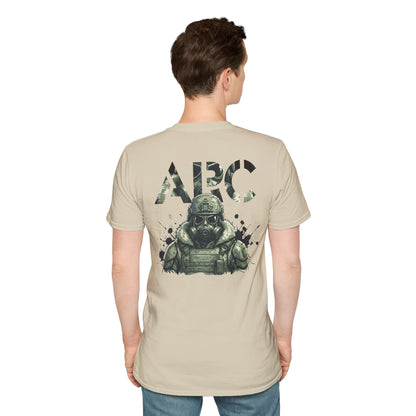 ARC Tactical Soldier T‑Shirt — Military Gas Mask Graphic Tee