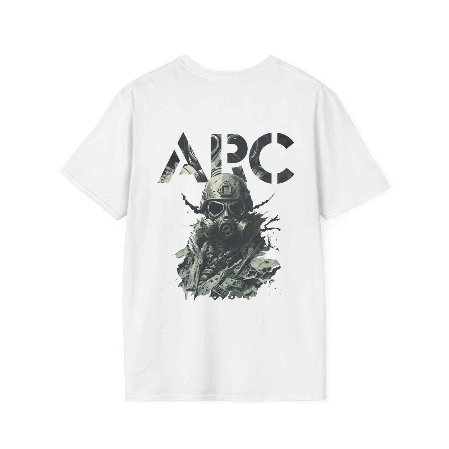 ARC Gas Mask Graphic T-Shirt — Post-Apocalyptic Military Streetwear
