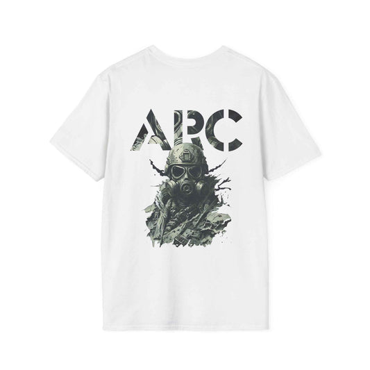 ARC Gas Mask Graphic T-Shirt — Post-Apocalyptic Military Streetwear