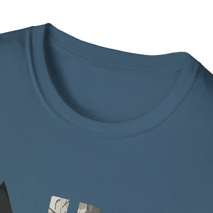ARC Skull Graphic T‑Shirt — Grunge Military Skull Backprint