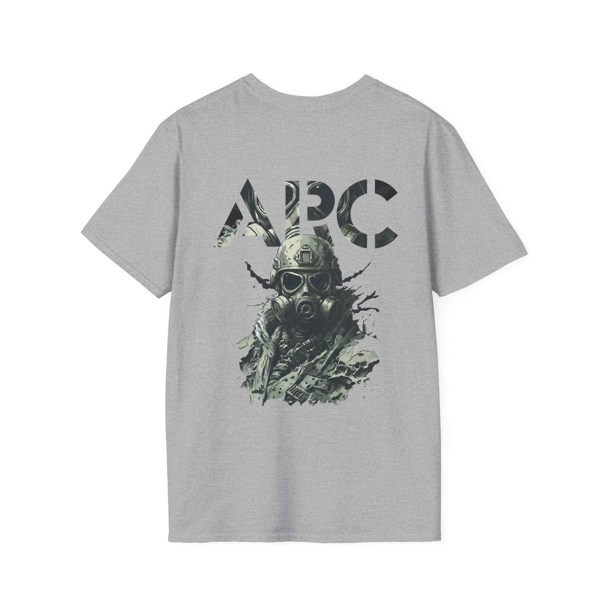 ARC Gas Mask Graphic T-Shirt — Post-Apocalyptic Military Streetwear