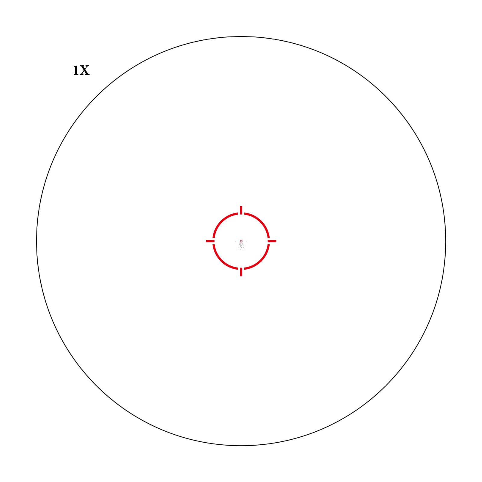 Arken EP-8 1-8x28 LPVO FFP Illuminated Reticle - 34mm Tube
