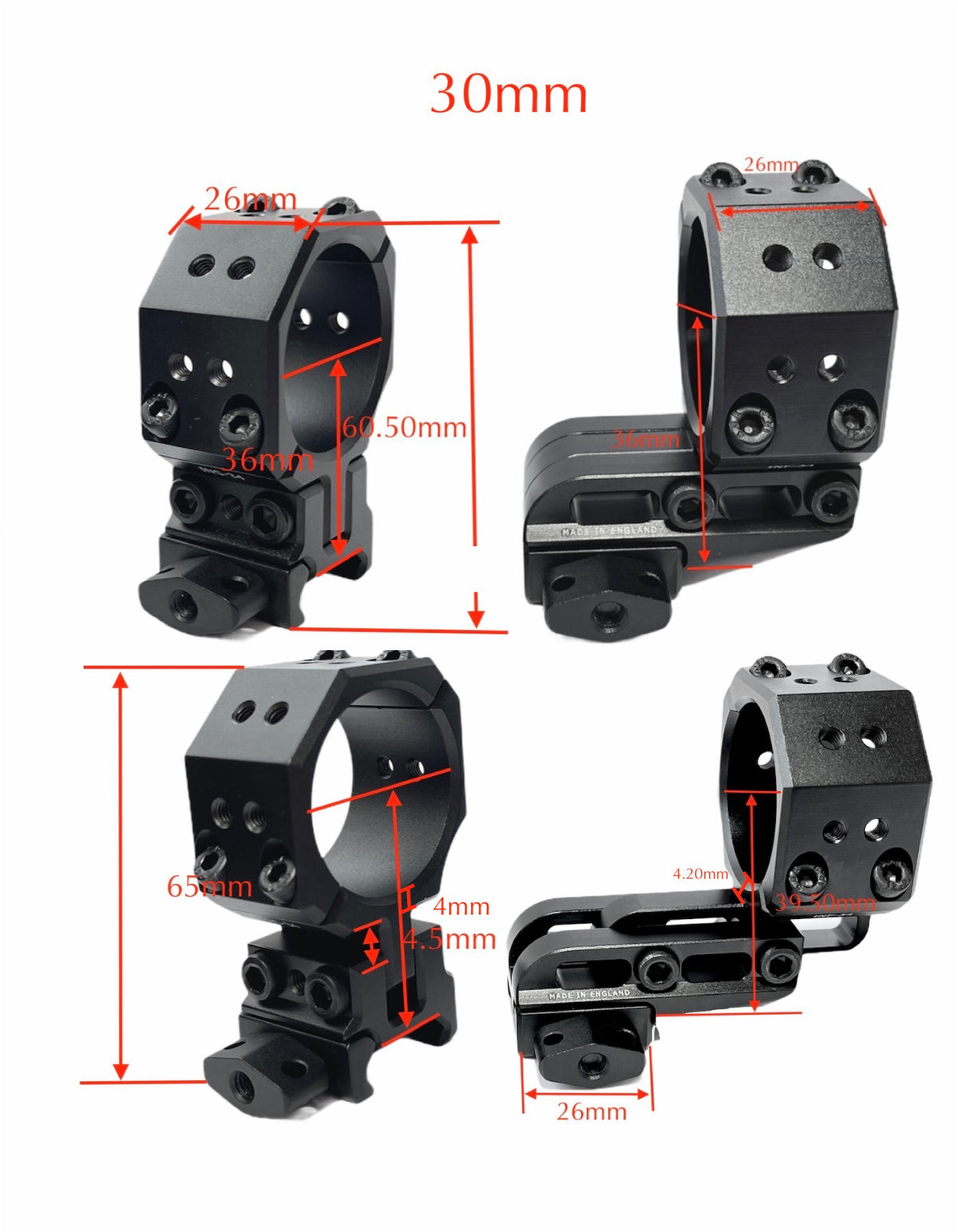 Forward Infinity Elevation Adjustable Scope Mount Picatinny