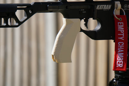 ARC Low Poly AR Grip with textured palm and finger grip