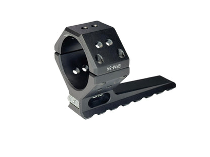 34mm Universal Ring Mount Picatinny Rail Extension – Scope & Air Tube Clamp System built in bubble level CXR-34 + ERM-34