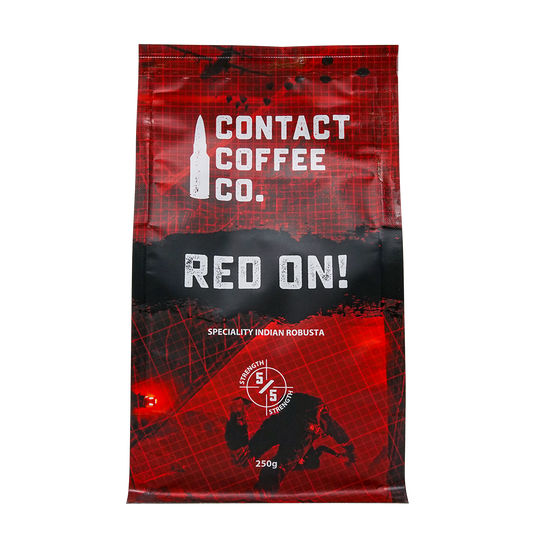 Red On! High-Caffeine Coffee
