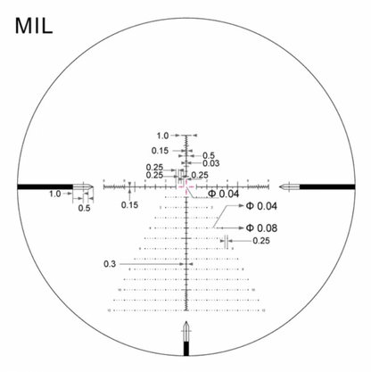 Arken Optics EP5 GEN2 7-35x56 FFP IR VPR MIL 0.1MRAD 34mm Rifle Scope