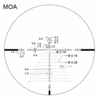 Arken Optics EPL4 4-16x44 FFP VPR Illuminated Rifle Scope-MOA