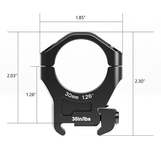 Arken Optics Halo 30 mm Picatinny Scope Rings