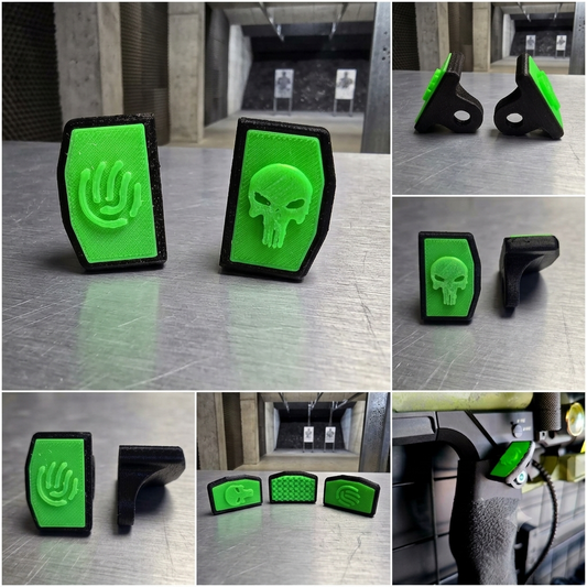 Fixed Thumb Rest with Flexible Grip