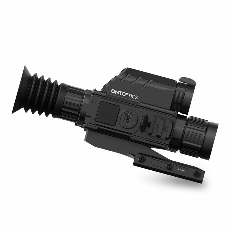 DNT Optics TNC225R ThermNight 256x192 25mm Thermal & Night Vision Multispectral Scope with Laser Rangefinder and Ballistic Calculator