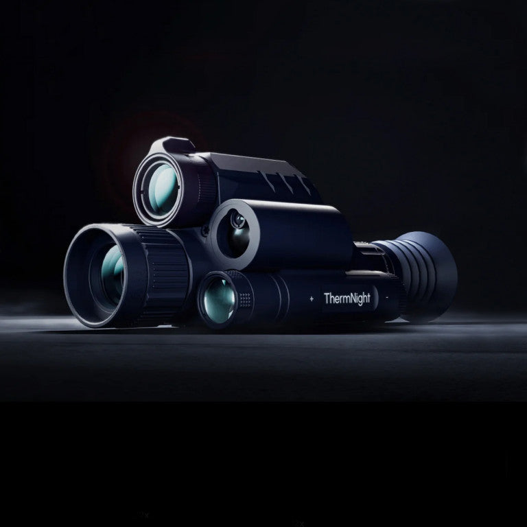 DNT Optics TNC225R ThermNight 256x192 25mm Thermal & Night Vision Multispectral Scope with Laser Rangefinder and Ballistic Calculator